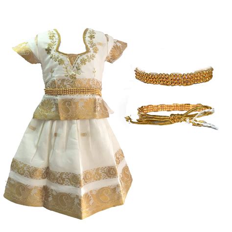 Buy AMIRTHA FASHION Baby Girl's Silk Readymade Lehenga Choli (AMFKEG2 ...