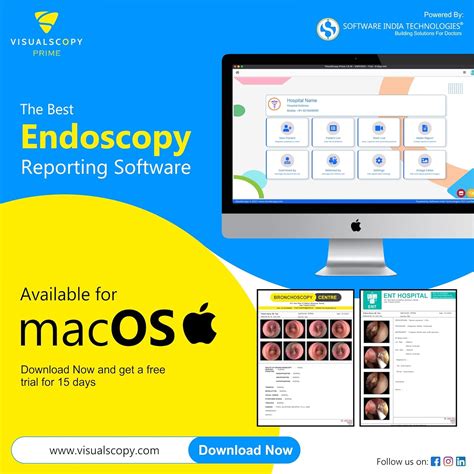 Visualscopy Prime Endoscopy Reporting Software For MacOS/ Windows ...