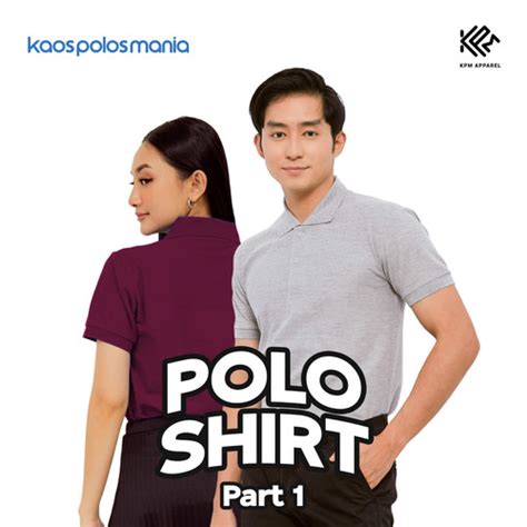 Promo Kaos Polo Shirt Pique CVC KPM Apparel Size Dewasa Part 1 - Hitam ...
