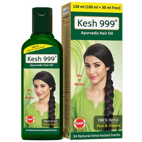 Buy Kesh 999 Ayurvedic Hair Oil, 130 ml | 19 Minutes Delivery | Apollo ...