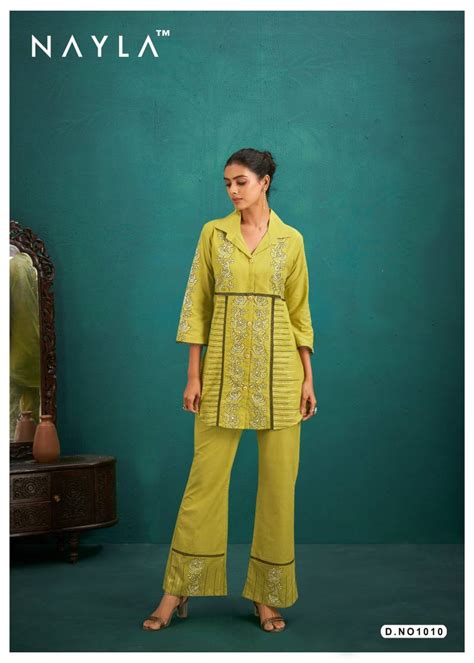 Nayla Co Ord Set Cotton Fancy Western collection