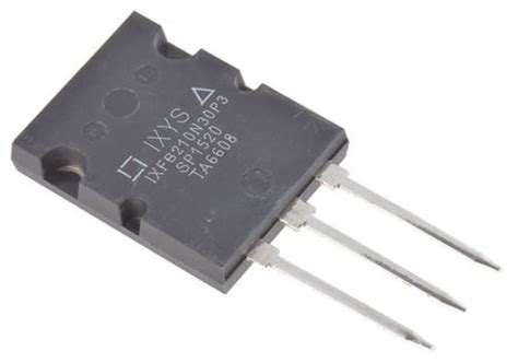 IXFB210N30P3 IXYS | IXYS HiperFET, Polar3 N-Channel MOSFET, 210 A, 300 ...