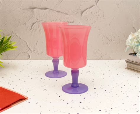 'Marshmallow' Latte Glasses - Pink, Set of 2 – Peppylittlethings.com