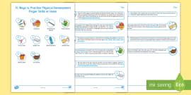 What are Physical Skills - Teaching Physical Skills - Twinkl