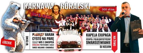 Karnawał 2025 w STYLU GÓRALSKIM z muzyką na żywo i płonącym baranem ...