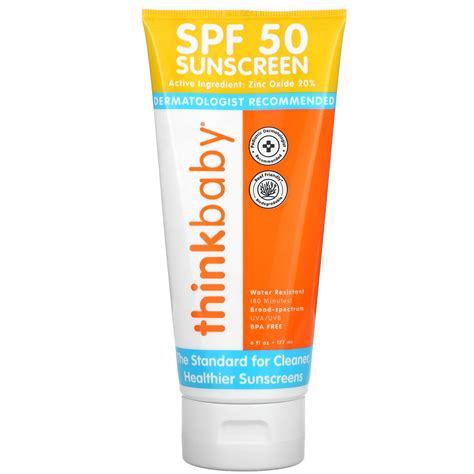 Think, Thinkbaby, Sunscreen, SPF 50, 6 fl oz (177 ml) - iHerb