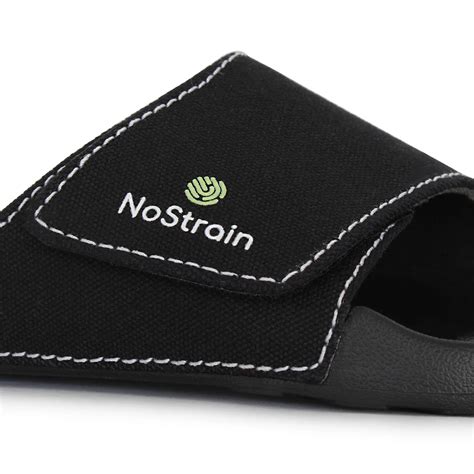 Canvas Black Sugar Sliders for Men (Geva 6)