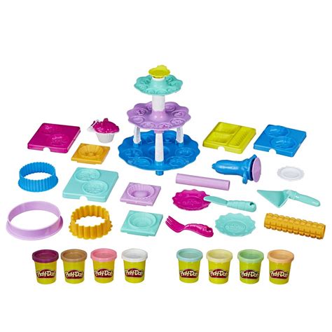 Play-Doh Kid Kitchen Creations Bakery Creations Play Food Set With 8 ...