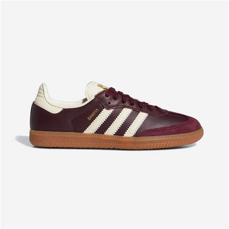 adidas Samba OG Maroon Gold Metallic – The Mainstreet Marketplace