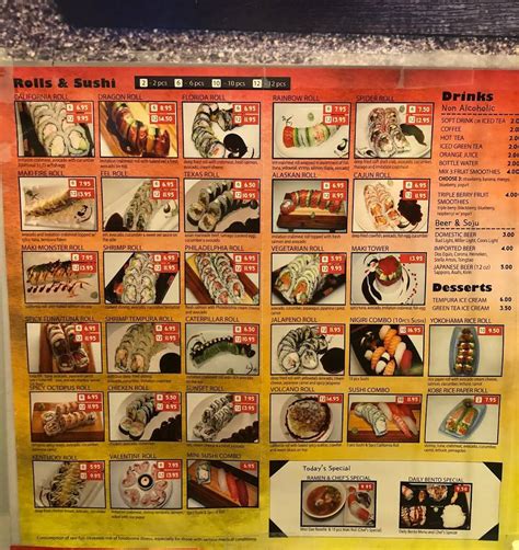 Menu at Maki Boy restaurant, Irving, N Belt Line Rd