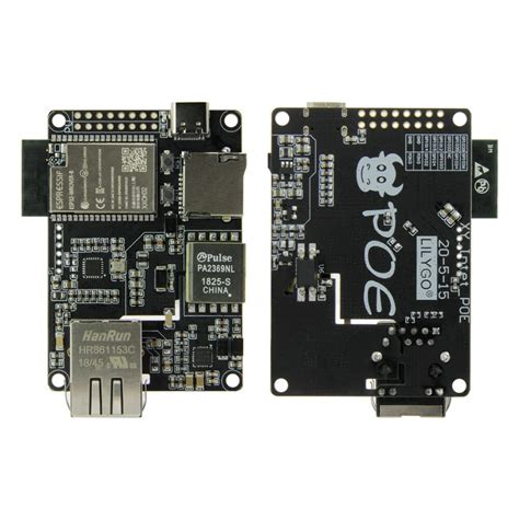 Lilygo® ttgo t-internet-poe esp32-wroom lan8720a chip ethernet adapter ...
