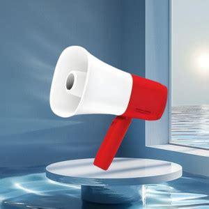 SACRO Handheld Megaphone with Siren, Microphone & Rechargeable for ...