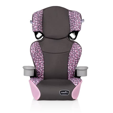 Evenflo Big Kid Sport High Back Booster Car Seat with Dual Cup Holders, Jasmin, Pink - Walmart.com