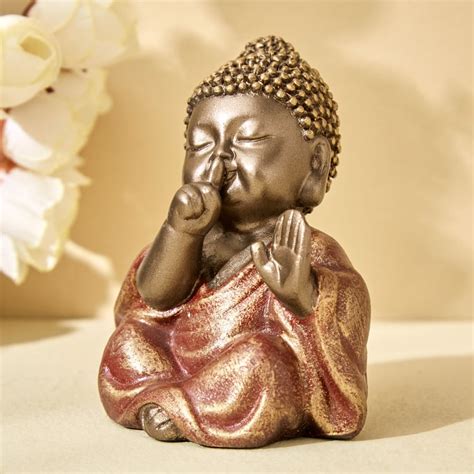 Buy Corsica Fiesta Polyresin Monk Silence Figurine from Corsica by Home ...