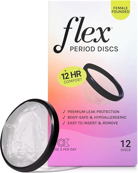 Flex Menstrual Discs | Disposable Period Discs | Tampon, Pad, and Cup ...