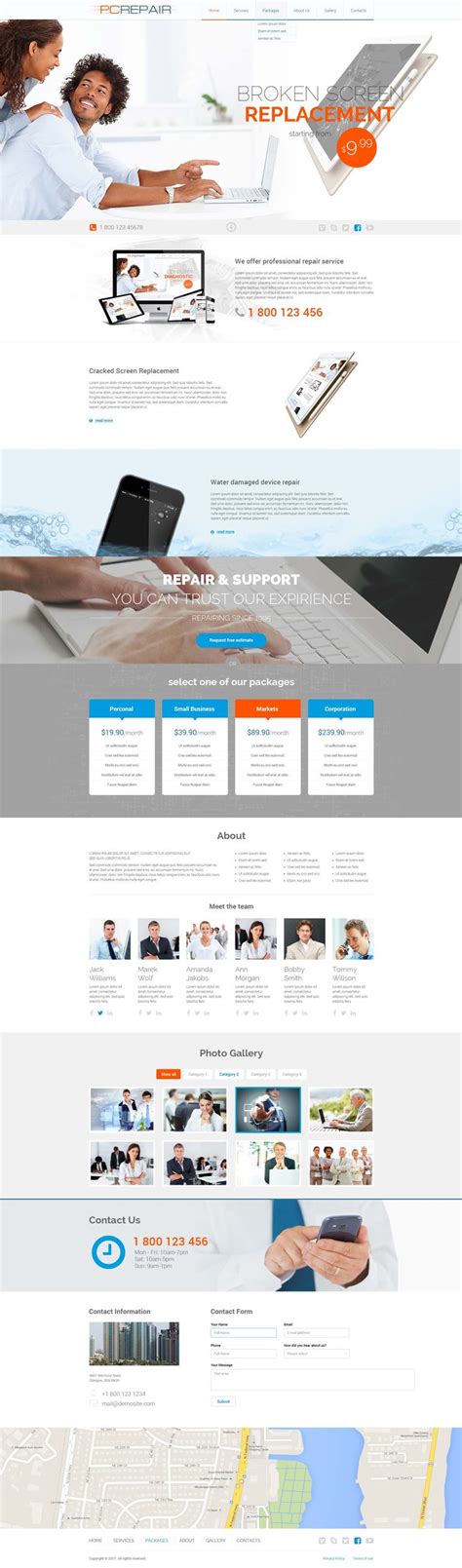 Computer Repair Website 的图像结果