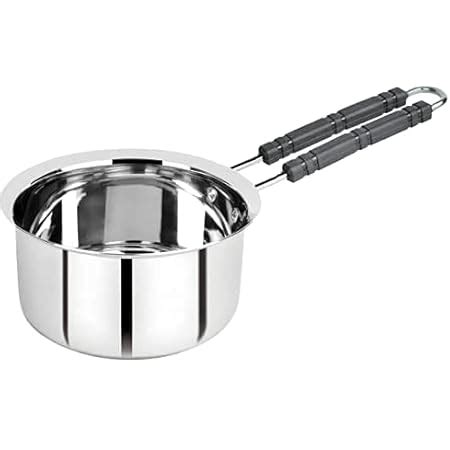 Buy Kanshita's Rasoiware Heavy Gauge Stainless Steel Saucepan/Tea Pan ...