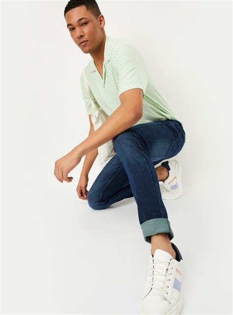 Buy Men Skinny Fit Washed Jeans Online at just Rs. 1499.0 ...