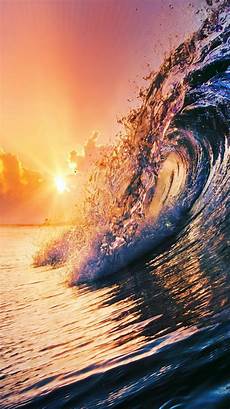 Surf Wallpaper Iphone by Golden Surfing Wave Sunset Iphone 6 Wallpaper Iphone Surf Wallpaper Iphone