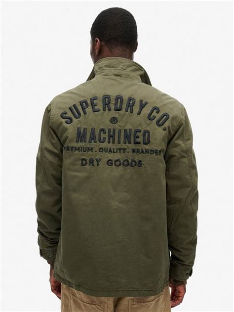 Superdry Embroidered Lightweight Jacket, Green