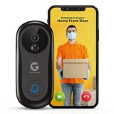 Smart Video Doorbell V2 - Wifi Doorbell, Alexa & Google Compatible ...