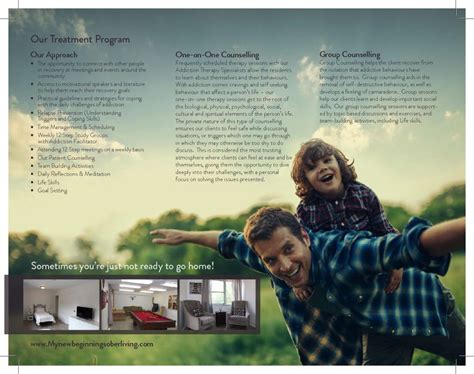 Image result for Brochure Addiction Recovery Program