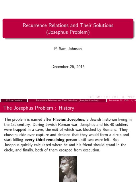Josephus Problem in Recursion 的图像结果