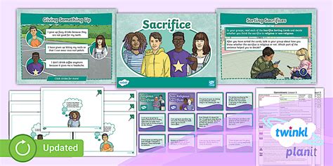 RE: Commitment: Sacrifice Year 5 Lesson 3 (teacher made)