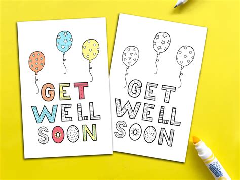 Get Well Soon Cards For Kids