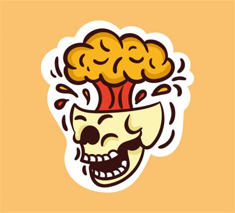 Image result for Sticker Brain Exploding