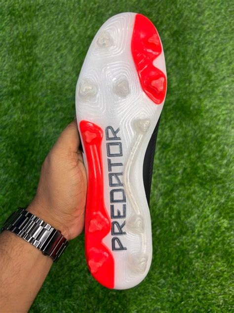 Predator Red And Black Colour FG With Lace