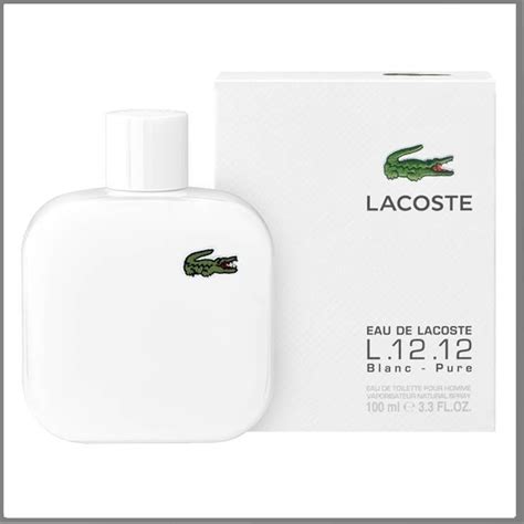 Lacoste Eau de L.12.12 Blanc туалетная вода 100 ml. (Лакоста Еау Де ...