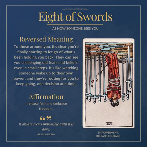 Eight Of Swords As How Someone Sees You (& Tarot Spreads To Try) - Star ...
