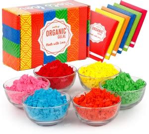 FIDDLERZ Holi Gulal Combo of Natural Celebration Gift Made in India ...