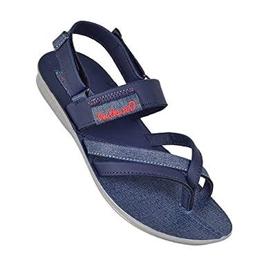 VKC Walkaroo Men's Outdoor Sandals (7) Blue-Grey : Amazon.in: Fashion