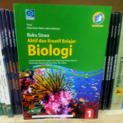 Jual BUKU SISWA AKTIF DAN KREATIF BELAJAR BIOLOGI 1.UNTUK KELAS.X SMA ...