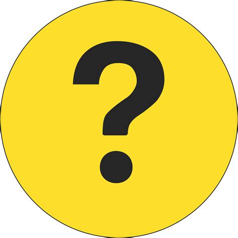 Question mark PNG transparent image download, size: 2847x2847px