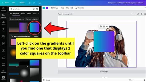How to Make Gradient in Canva 的图像结果