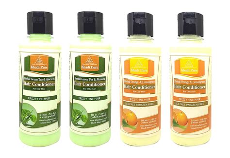 Buy Khadi Pure Green Tea Aloevera & Orange Lemongrass Sls Conditioner ...