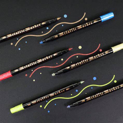 Double-Ended Painting Art Marker 12/24/36 Color Acrylic Ink School ...