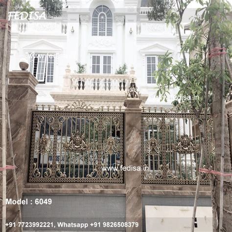 Janala Design Grill Cement Railing Pillar Design Metal Safety Door ...