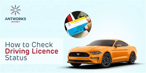 How to Check Driving Licence Status and RC Status - Vehicle ...