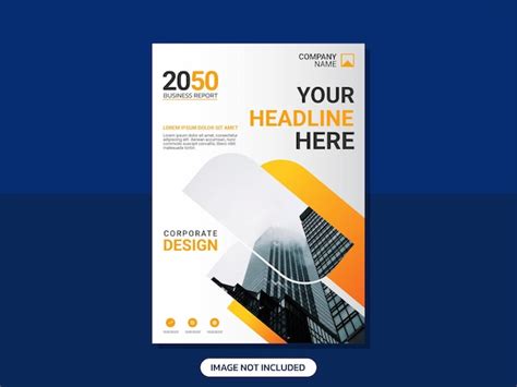 Creative corporate book cover design | Premium Vector