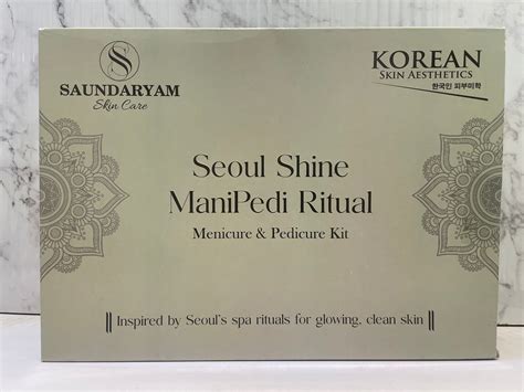 Seoul Shine Meni Pedi Kit-5 Step Korean Meni Pedi Kit – Saundaryam