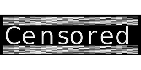 Censoreret Censor Bar - Gratis vektor grafik på Pixabay - Pixabay