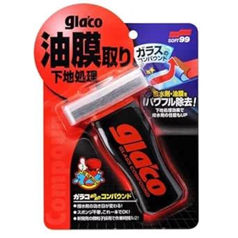 SOFT99 Glaco Glass Compound Roll On 100ml : Amazon.in: Car & Motorbike