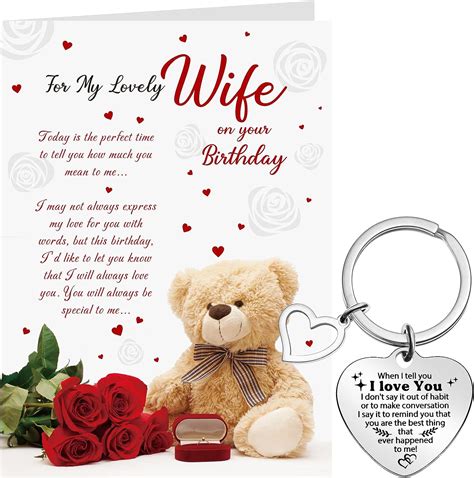 Flutesan Wife Birthday Present from Husband Funny Birthday Card to My ...