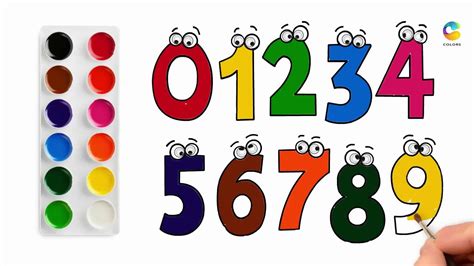 Image result for Numbers Colors Learning