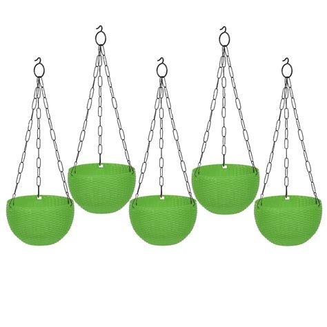 GTB Hanging PLANTERS Round Shape Garden Hanging Flower Port | Crystal ...