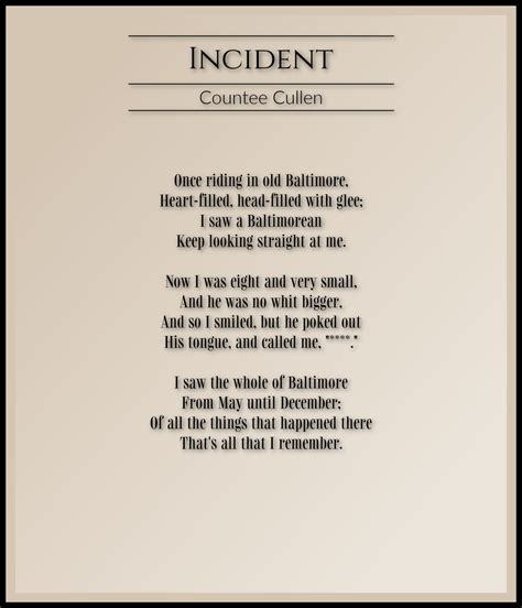 Countee Cullen Poems | Classic Famous Poetry